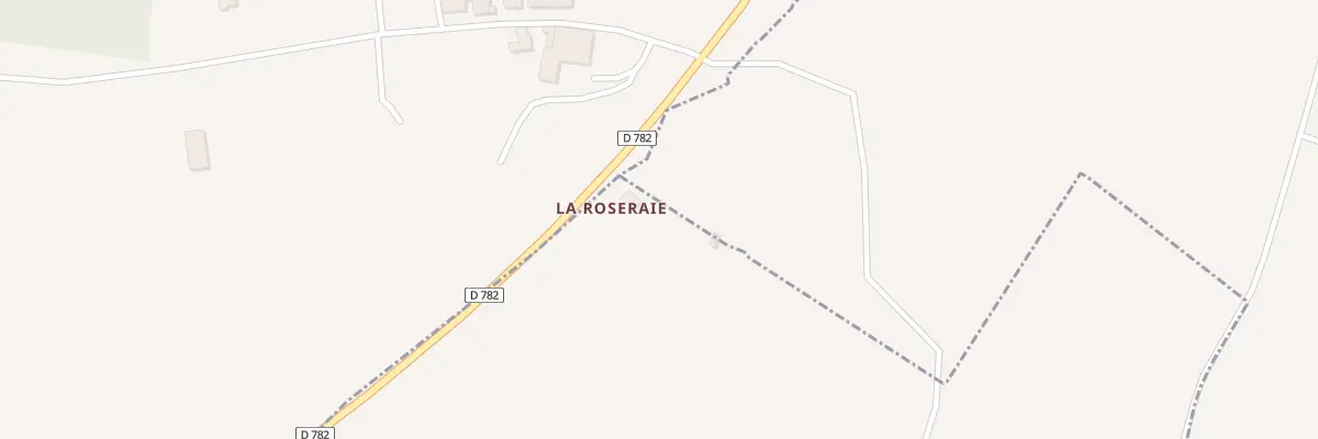 Plan du 1 La Roseraie à Persquen