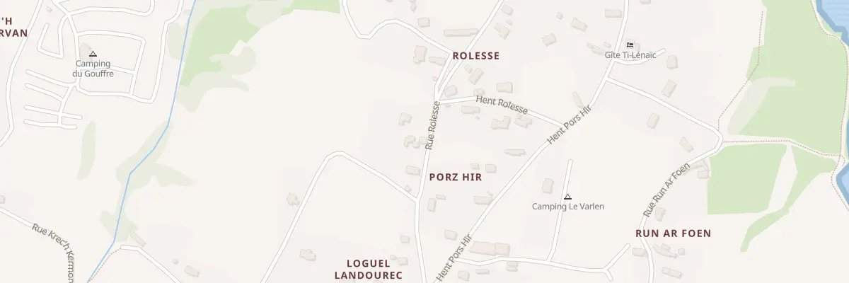 Plan du 5072 Raluzet à Plougrescant