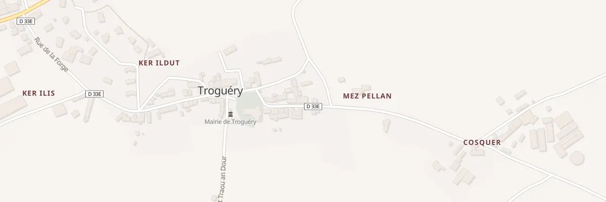 Plan du 9 Rue de Hengoat à Troguéry