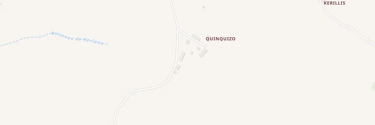 Plan du 5082 Quinquizio à Lescouët-Gouarec