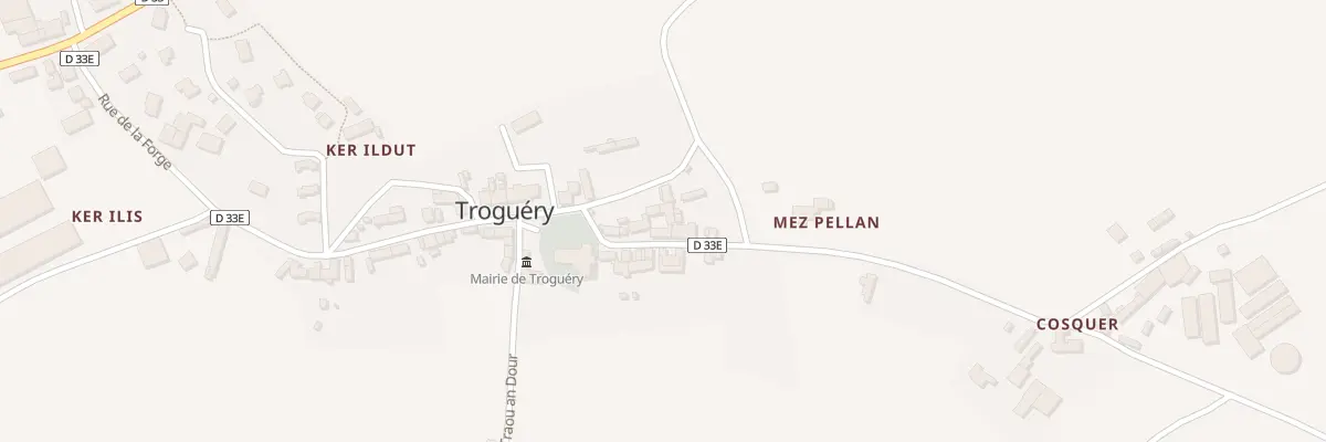 Plan du 7 Rue de Hengoat à Troguéry