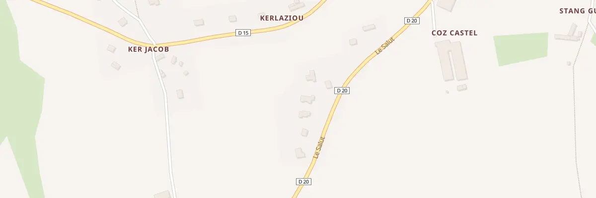 Plan du 7 Le Salut à Brélidy