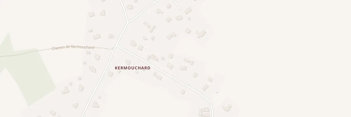 Plan du 64 Kermouchard à Tréglamus
