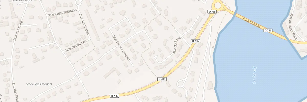 Plan du 9 Rue du 8 Mai à Tréguier