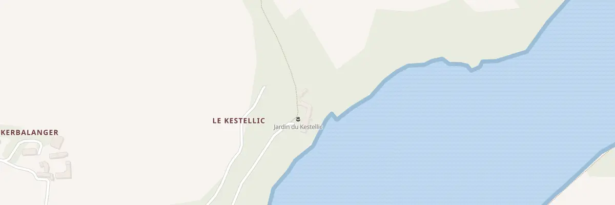 Plan du 2 Le Kestellic à Plouguiel