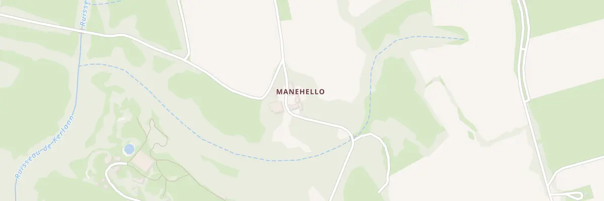 Plan du 1 Mane Hello à Langoëlan