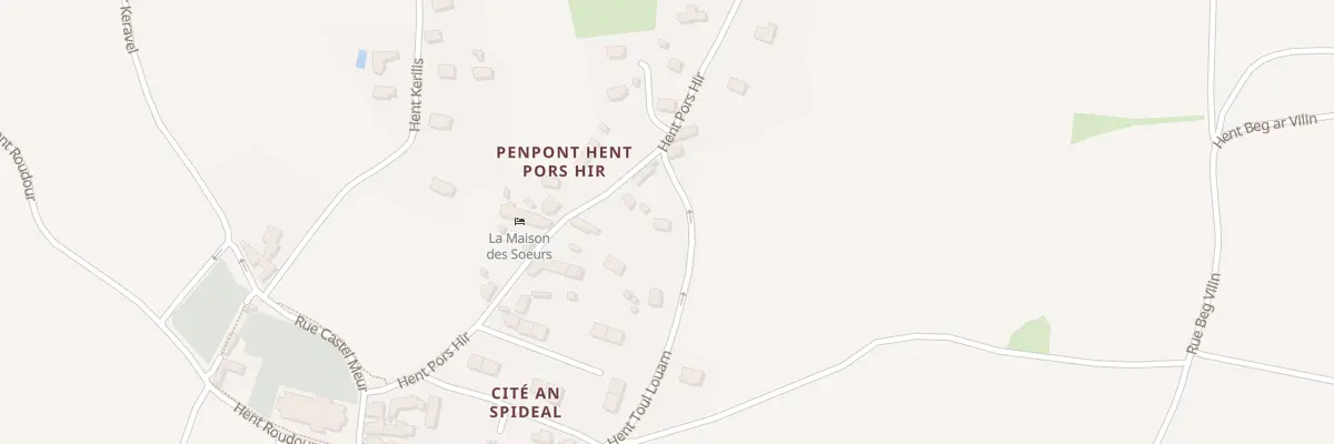 Plan du 5247 Pempont Hent Pors Hir à Plougrescant