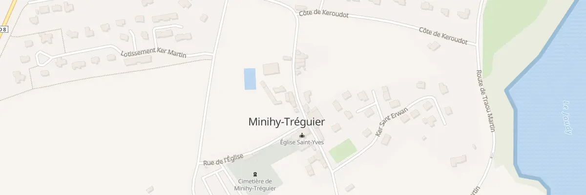 Plan du 5251 Le Bourg à Minihy-Tréguier