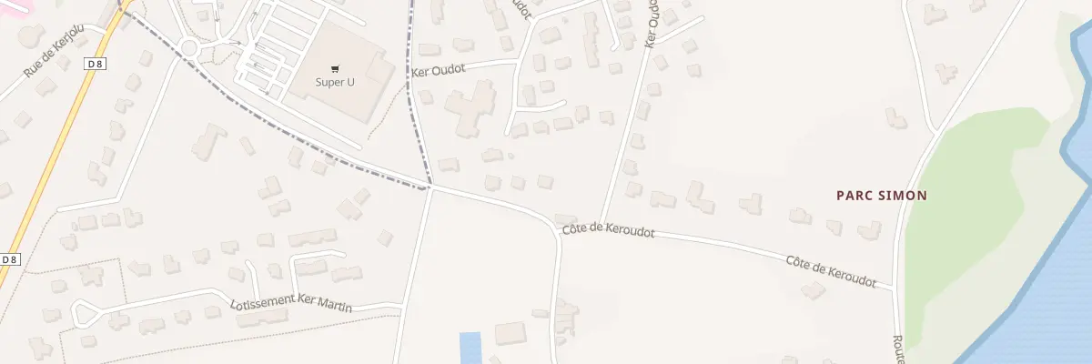 Plan du 4 Rue de la Croix de Mission à Minihy-Tréguier