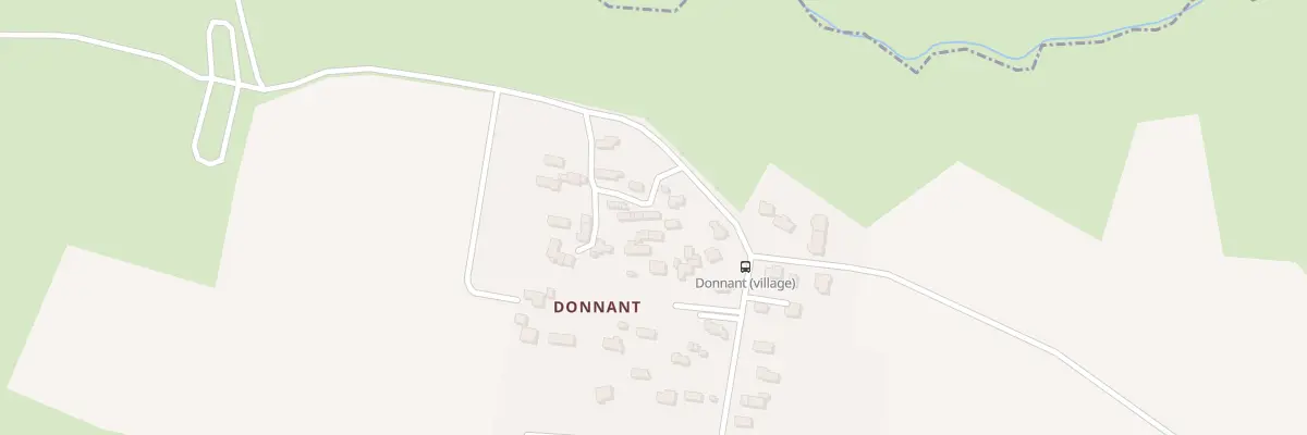 Plan du 5463 Donnant à Bangor