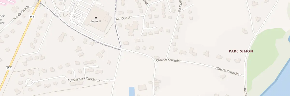 Plan du 6 Rue de la Croix de Mission à Minihy-Tréguier