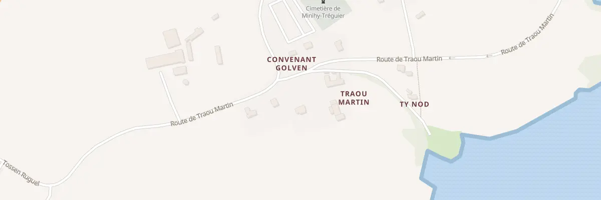 Plan du 5 Traou Martin à Minihy-Tréguier