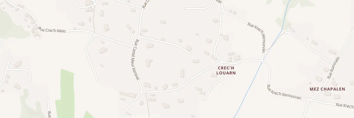 Plan du 9 Hent Crec’h Louarn à Plougrescant