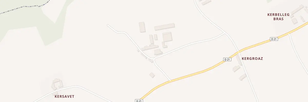 Plan du 2 Lech Bouil à Runan