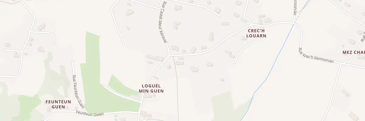 Plan du 4 Hent Crec’h Louarn à Plougrescant