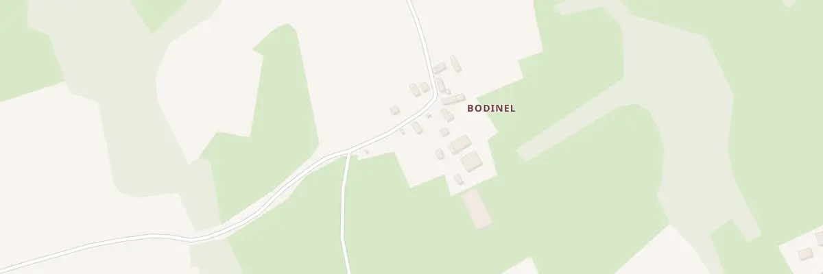 Plan du 5274 Bodinel à Lanrivain