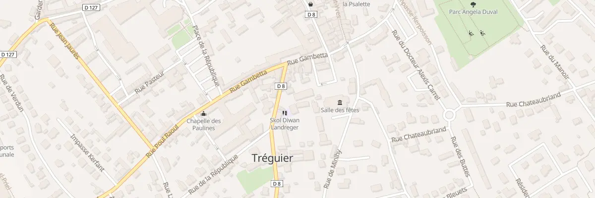 Plan du 11 Rue Le Peltier au Quiou