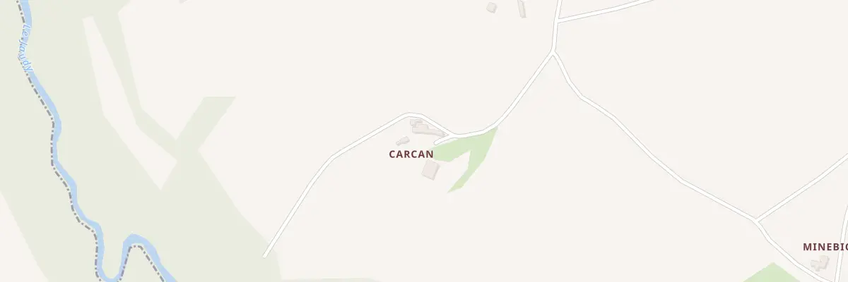 Plan du 1 Carcan à Runan