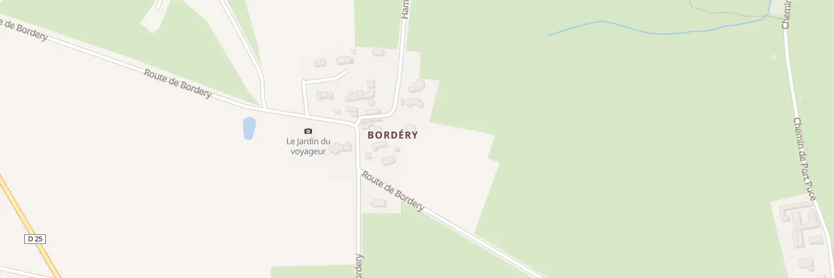 Plan du 5517 Bordery à Sauzon
