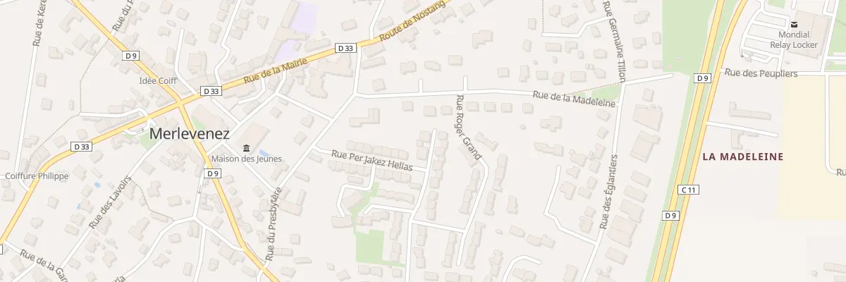 Plan du 22 Cité du Budo à Merlevenez