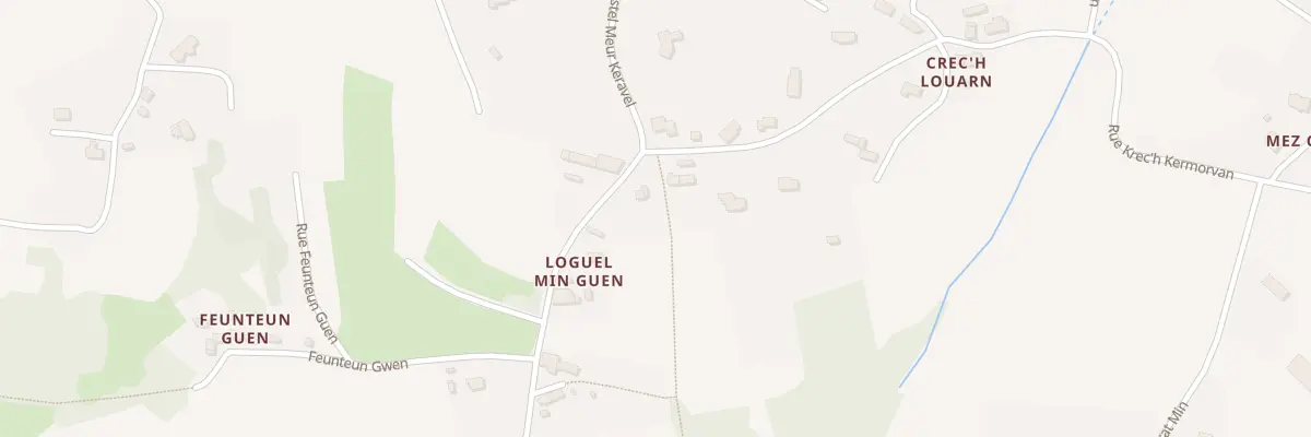 Plan du 4 Min Guen Hent Castel Meur à Plougrescant