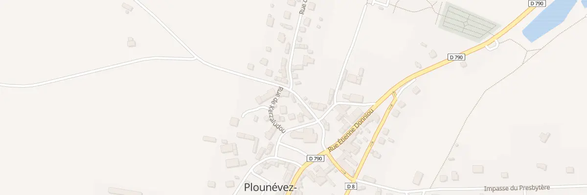 Plan du 7 Rue de Pont Rot à Plounévez-Quintin