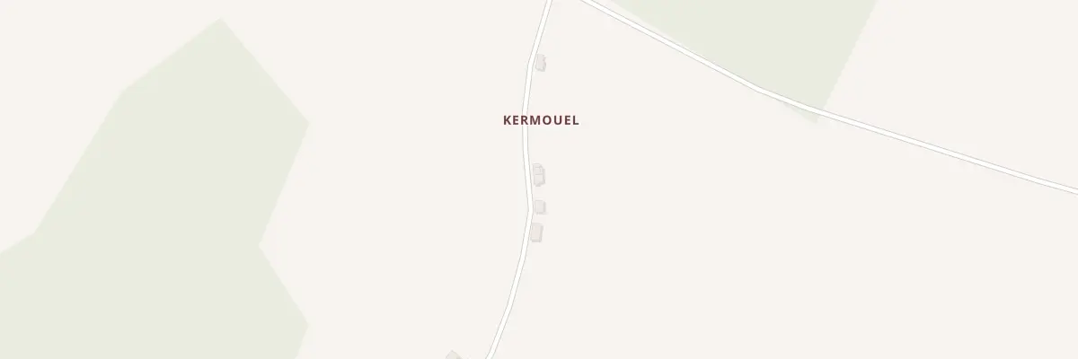 Plan du 5 Kermouel à Persquen