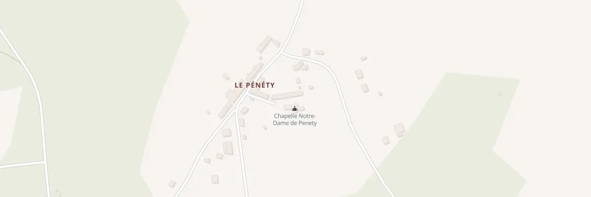 Plan du 17 Le Pénéty à Persquen