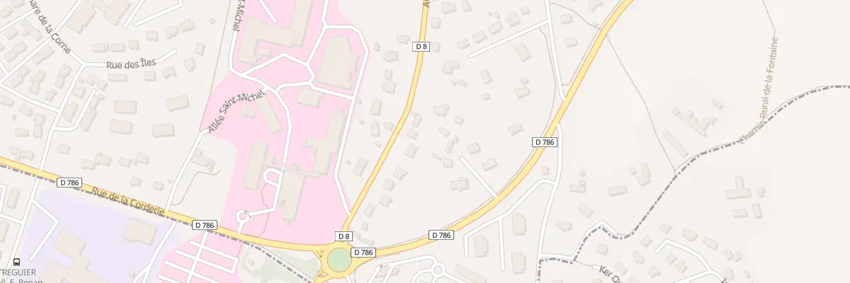 Plan du 19 Av des Etats de Bretagne à Tréguier