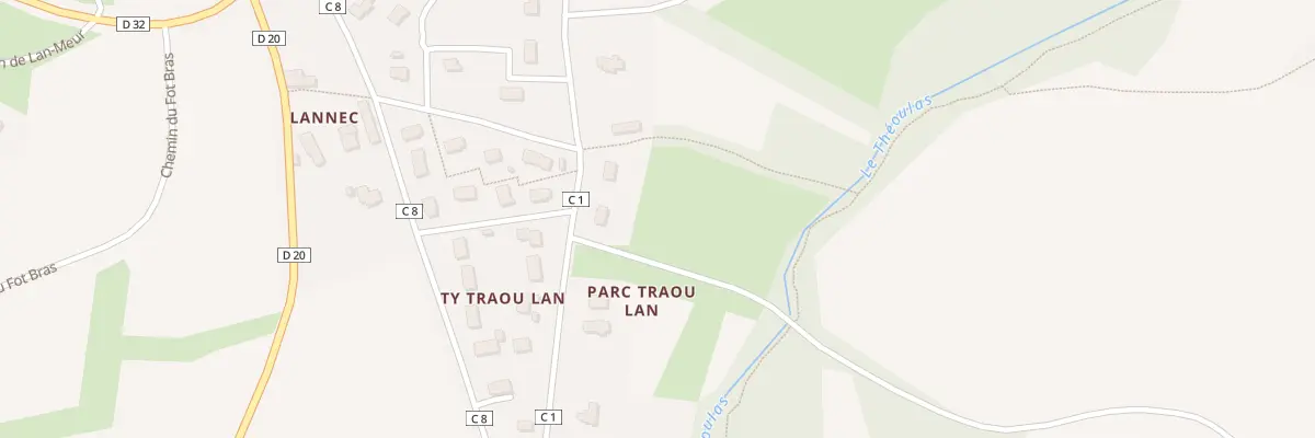 Plan du 5204 Traou Lan à Saint-Laurent