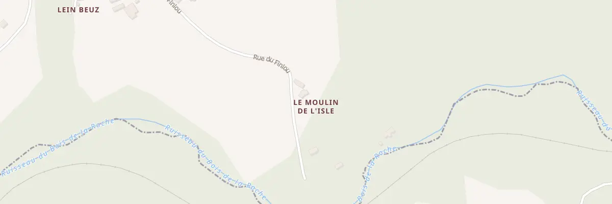 Plan du 1 Le Moulin de l’Isle à Moustéru