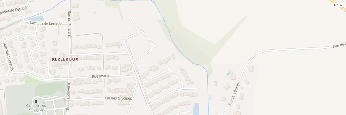 Plan du 34 Rue des Seringats à Kervignac