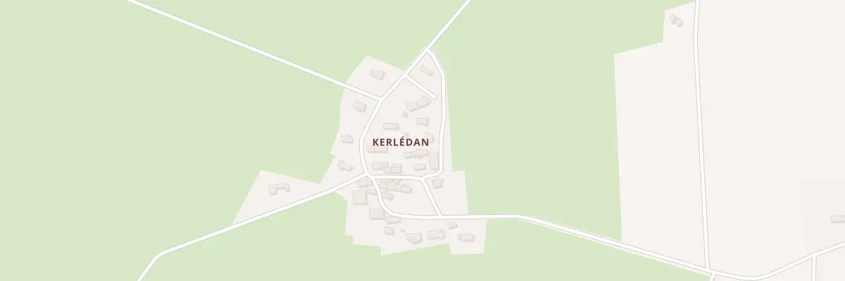 Plan du 5539 Kerledan à Sauzon