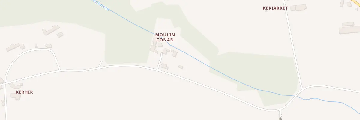 Plan du 11 Moulin Conan à Plounévez-Quintin
