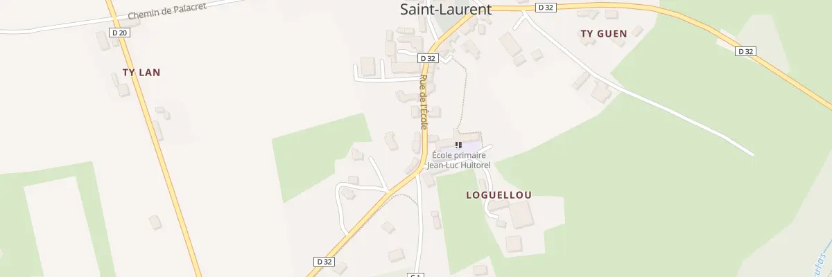 Plan du 10 Rue de l’Ecole à Saint-Laurent