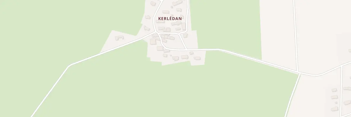 Plan du 5619 Kerledan à Sauzon