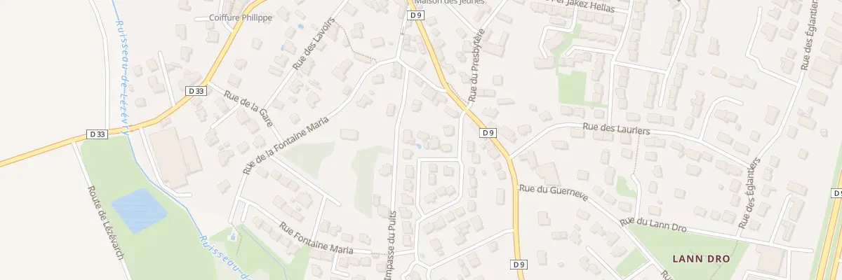 Plan du 8 Rue Anne de Bretagne à Merlevenez