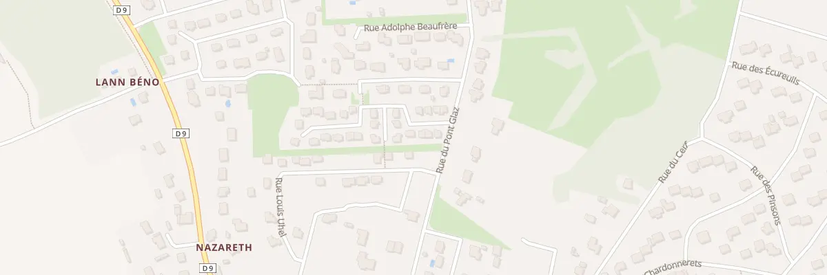 Plan du 7 Rue Léon Fleuriot à Merlevenez