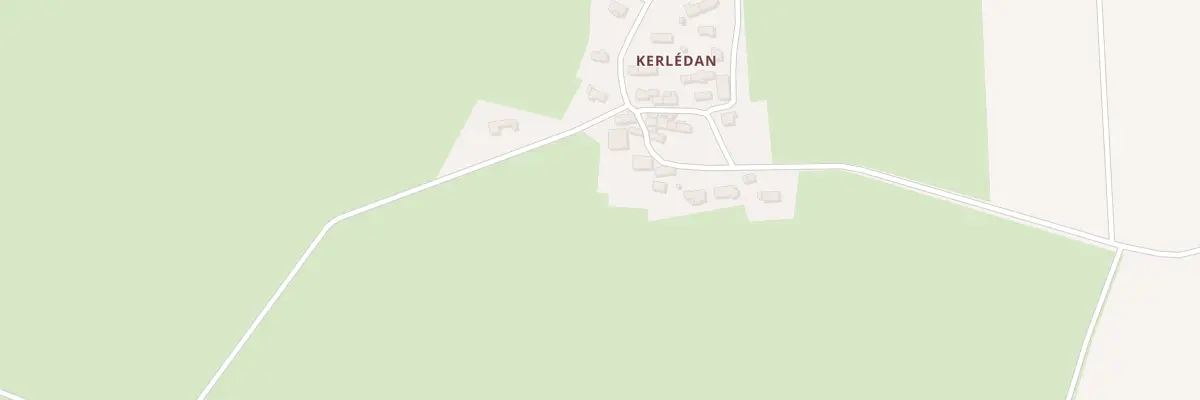 Plan du 442 Kerledan à Sauzon