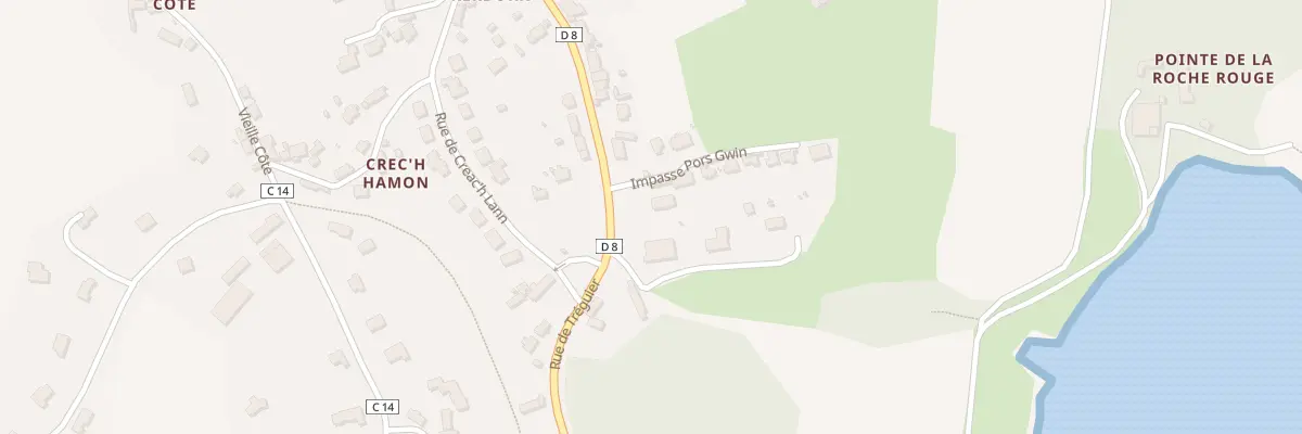 Plan du 41 Rue de Tréguier à Plouguiel