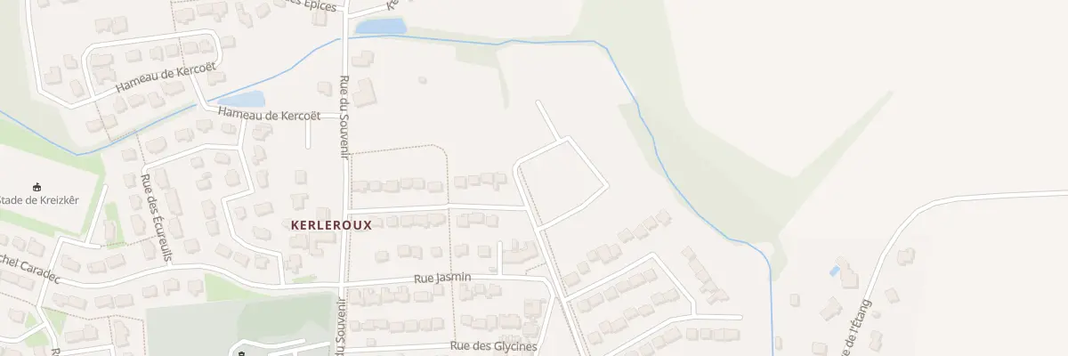 Plan du 21 Rue des Pois Senteur à Kervignac