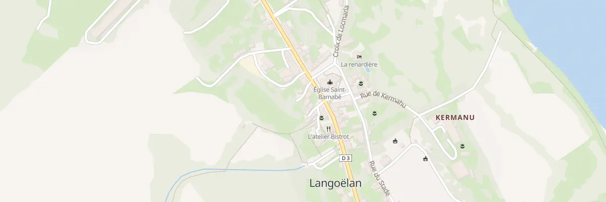 Plan du 5173 Le Bourg à Langoëlan