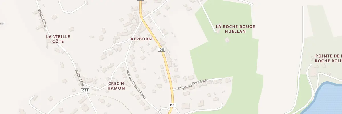 Plan du 29 Rue de Tréguier à Plouguiel