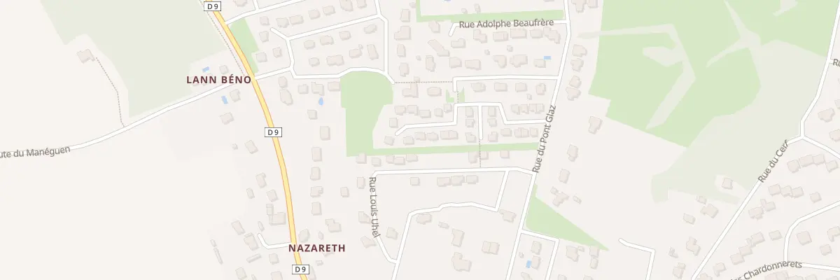 Plan du 27 Rue Léon Fleuriot à Merlevenez