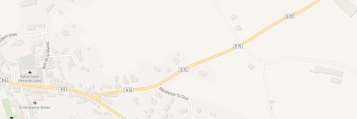 Plan du 15 Rte de Hengoat à La Roche-Jaudy