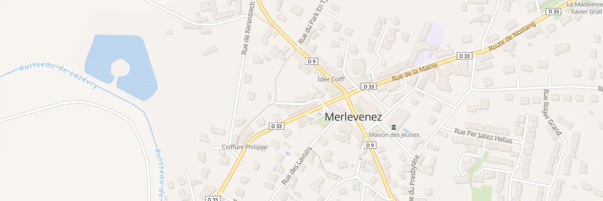 Plan du 3 Rle de la Forge à Merlevenez