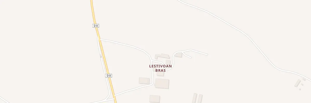 Plan du 1 Lestivoan Bras à Troguéry