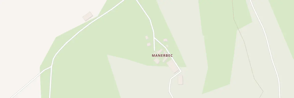 Plan du 3 Manerbec à Persquen