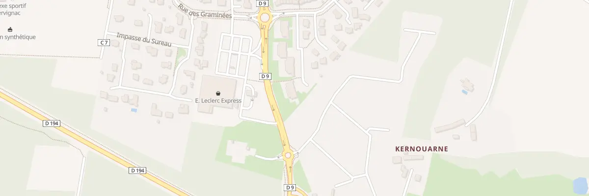 Plan du 4 Imp de Veneac à Kervignac