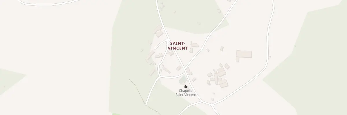 Plan du 12 Saint Vincent à Persquen
